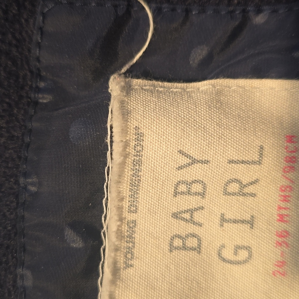 Navy Puffer Jacket - Picture 4 of 6